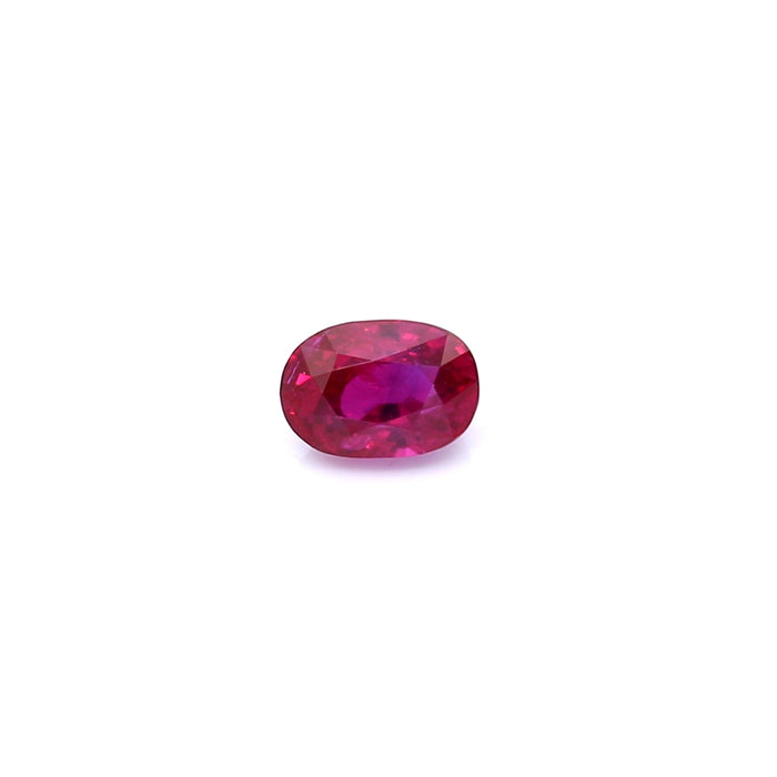 0.61 VI1 Oval Pinkish Red Ruby