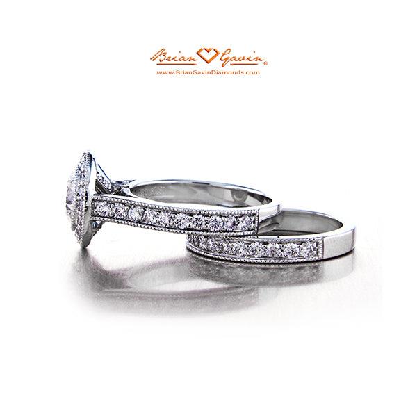 18K White Gold