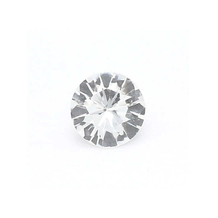 0.46 EC1 Round Colorless Fancy sapphire