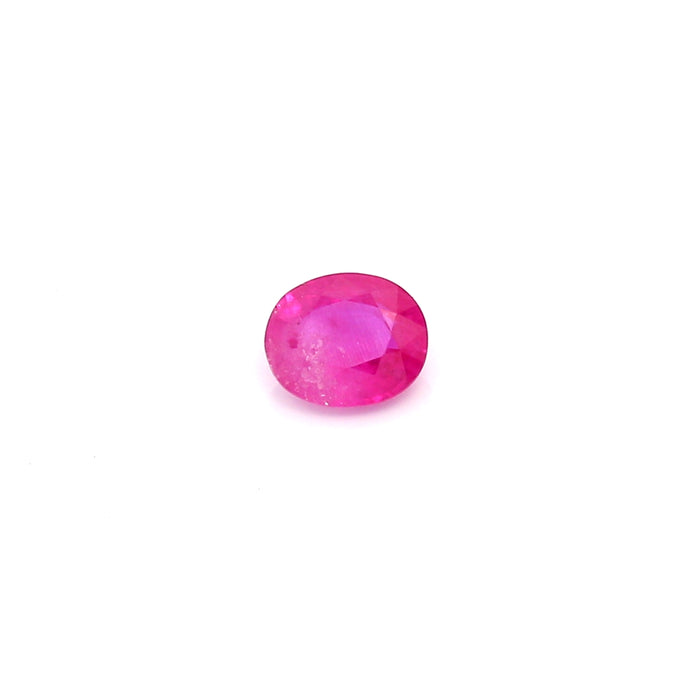 0.45 VI2 Oval Pinkish Red Ruby