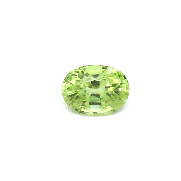 1.67 VI1 Oval Yellowish Green Peridot