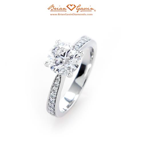 18K White Gold