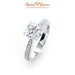 18K White Gold