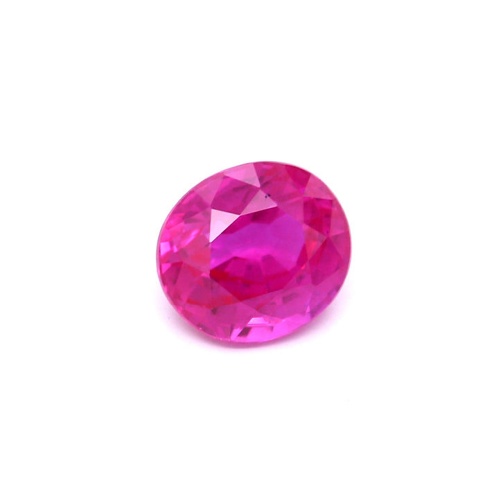 0.95 EC2 Oval Pinkish Red Ruby