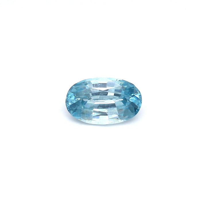 1.33 VI1 Oval Blue Zircon