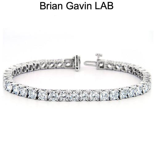 10ct Lab Grown Diamond Four Prong Bracelet