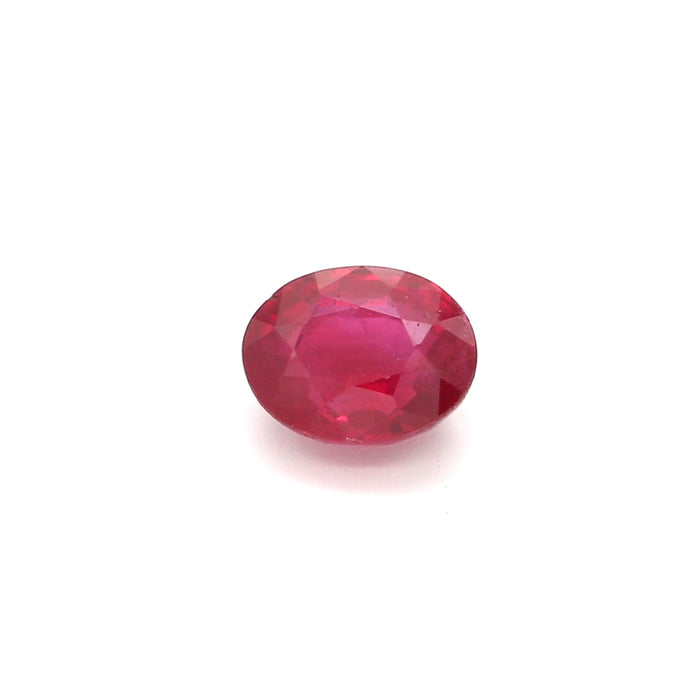0.43 VI2 Oval Red Ruby