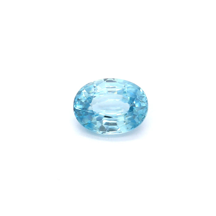 1.43 VI1 Oval Blue Zircon