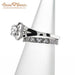 18K White Gold