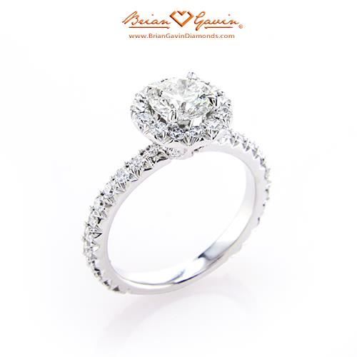 18K White Gold