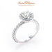 18K White Gold