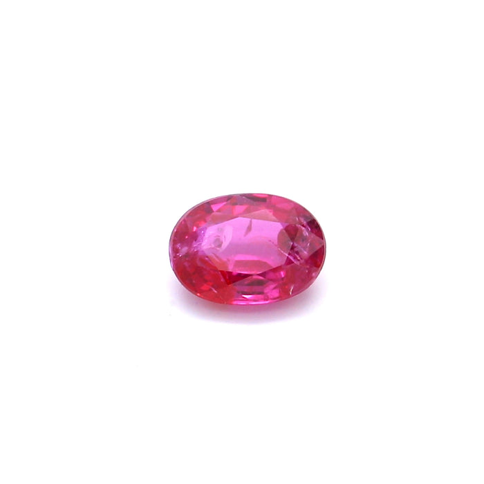 0.22 VI1 Oval Pinkish Red Ruby