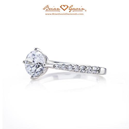 18K White Gold