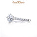 18K White Gold