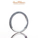 18K White Gold