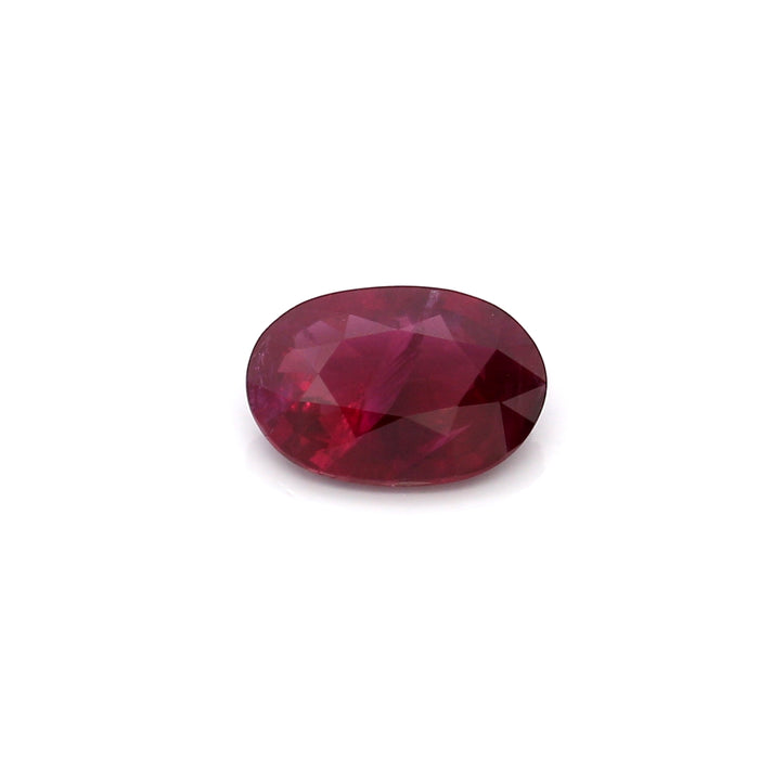 1.53 VI2 Oval Purplish Red Ruby