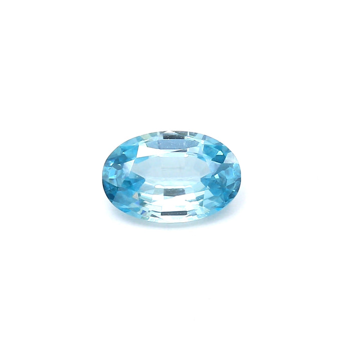 1.64 EC1 Oval Blue Zircon