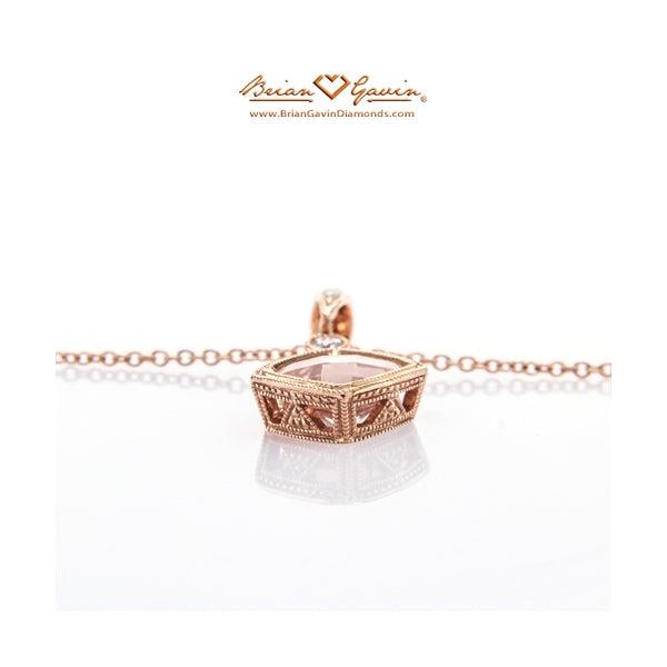 Cushion Checkered Morganite