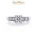 18K White Gold