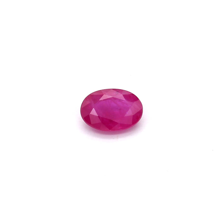 0.66 VI1 Oval Pinkish Red Ruby