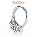 18K White Gold