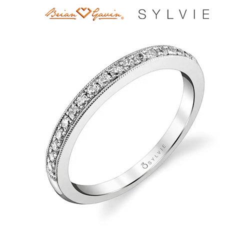 18K White Gold