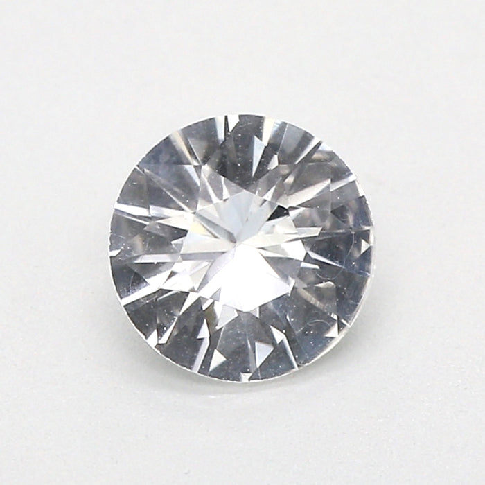 0.52 EC1 Round Colorless Fancy sapphire