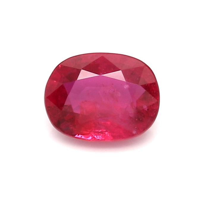 1.58 VI1 Oval Pinkish Red Ruby