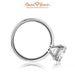 18K White Gold