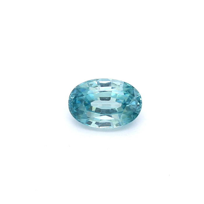 1.64 EC2 Oval Greenish Blue Zircon