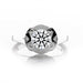 18K White Gold