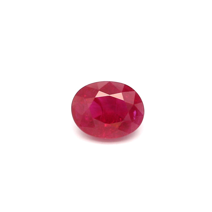 0.42 VI2 Oval Red Ruby