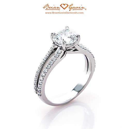 18K White Gold