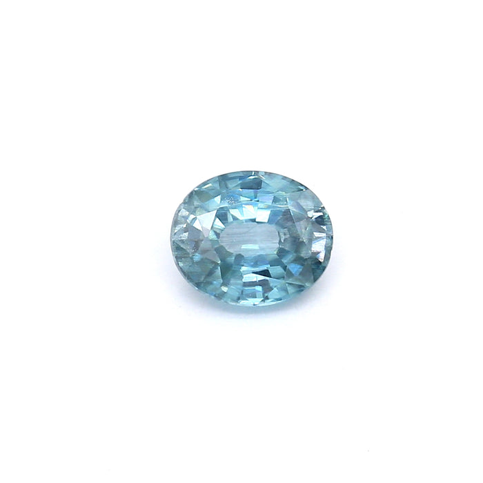 1.75 VI1 Oval Greenish Blue Zircon