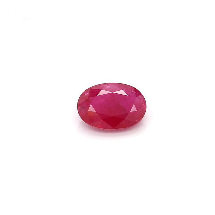 0.8 I1 Oval Red Ruby