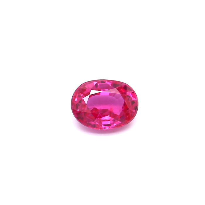 0.26 EC1 Oval Pinkish Red Ruby