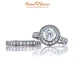 18K White Gold