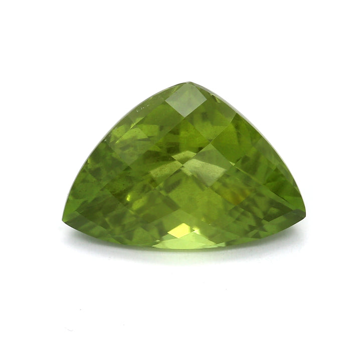 10.13 VI1 Triangular Yellowish Green Peridot