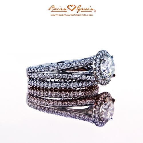 18K White Gold