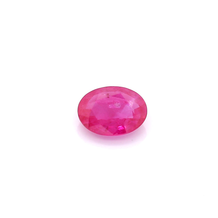 0.84 VI1 Oval Pinkish Red Ruby