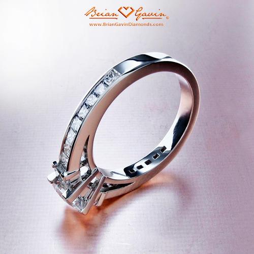 18K White Gold