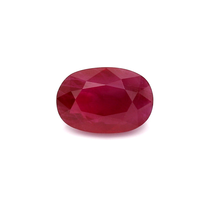 3 VI2 Oval Red Ruby