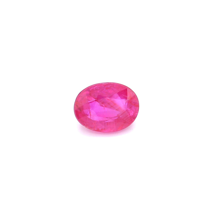 0.24 EC2 Oval Pinkish Red Ruby