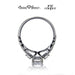 18K White Gold