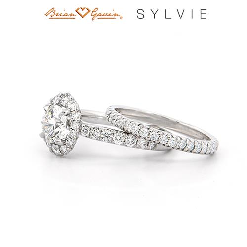 14K White Gold