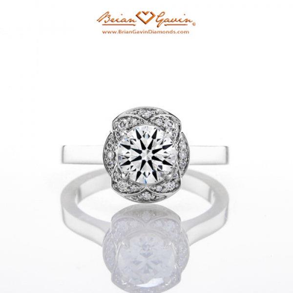 18K White Gold
