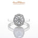 18K White Gold