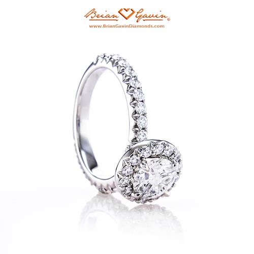 18K White Gold