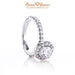 18K White Gold