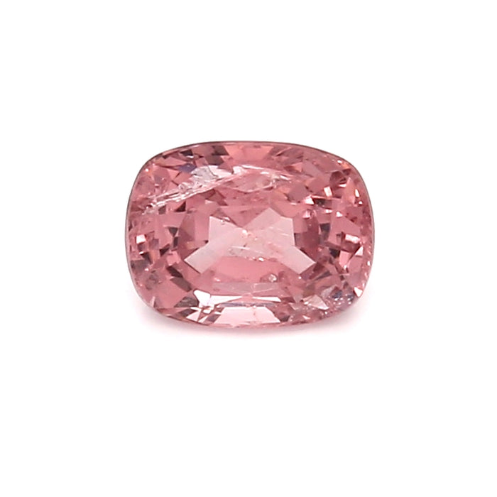 0.91 VI1 Cushion Orangy Pink Spinel